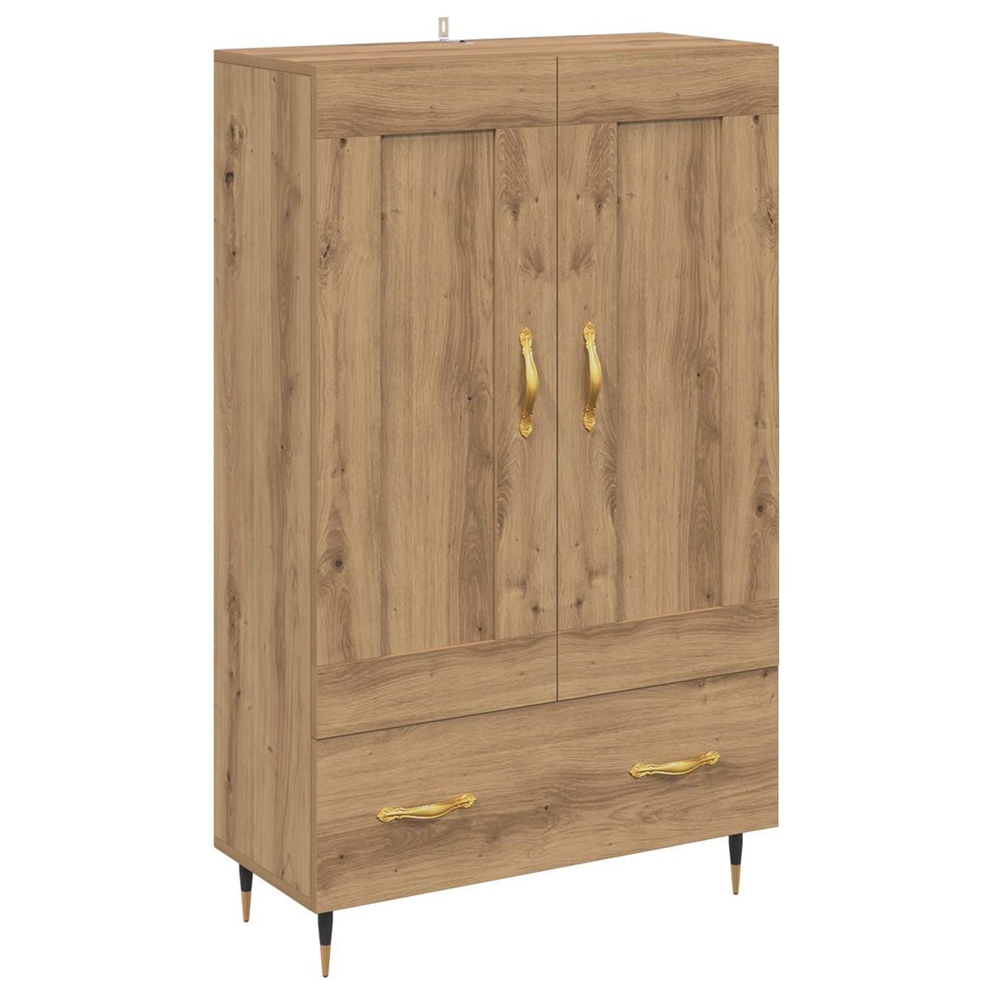 vidaXL Highboard Artisan Oak 69.5 x 31 x 115 cm Engineered Wood 2