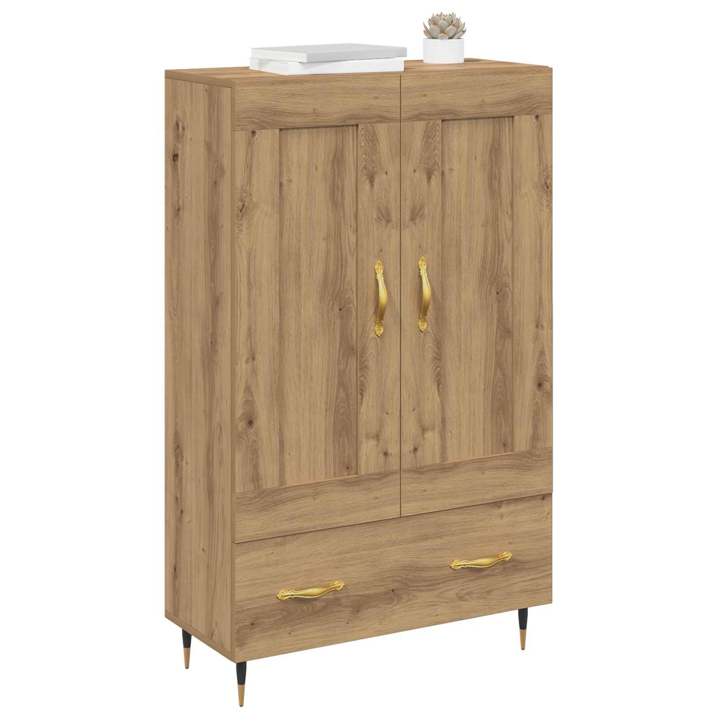 vidaXL Highboard Artisan Oak 69.5 x 31 x 115 cm Engineered Wood 3