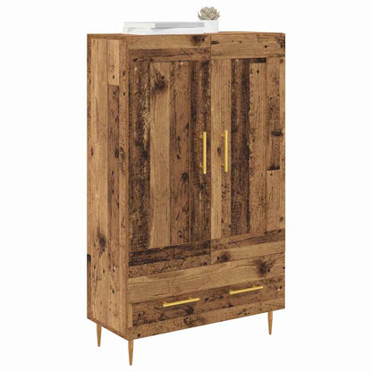 vidaXL Highboard Old Wood 69.5 x 31 x 115 cm Engineered Wood 3
