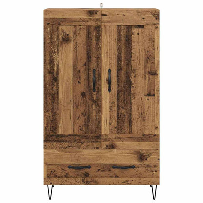 vidaXL Highboard Old Wood 69.5 x 31 x 115 cm Engineered Wood 6