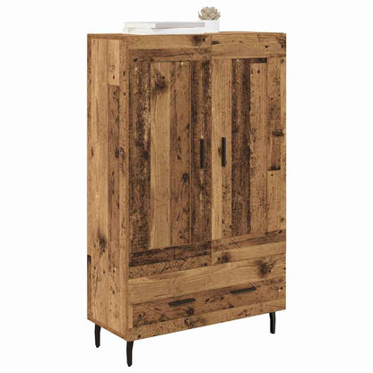 vidaXL Highboard Old Wood 69.5 x 31 x 115 cm Engineered Wood 3