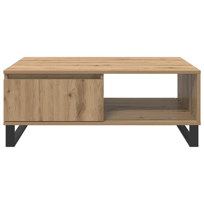 vidaXL Coffee Table Artisan Oak 90 x 60 x 35 cm Engineered Wood 6