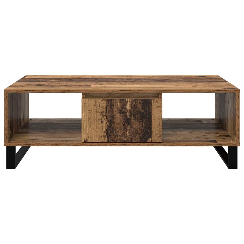 vidaXL Coffee Table Old Wood 104 x 60 x 35 cm Engineered Wood 6