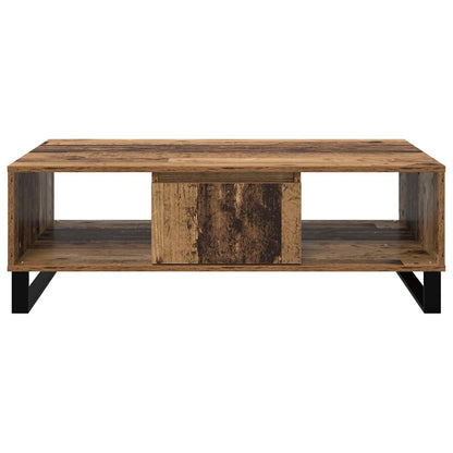 vidaXL Coffee Table Old Wood 104 x 60 x 35 cm Engineered Wood 6