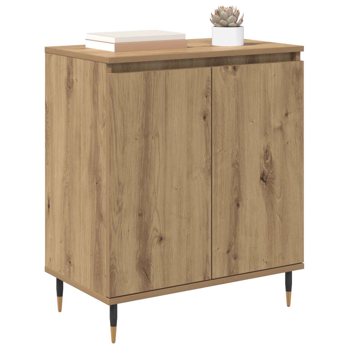 vidaXL Sideboard Artisan Oak 60 x 35 x 70 cm Engineered Wood 3
