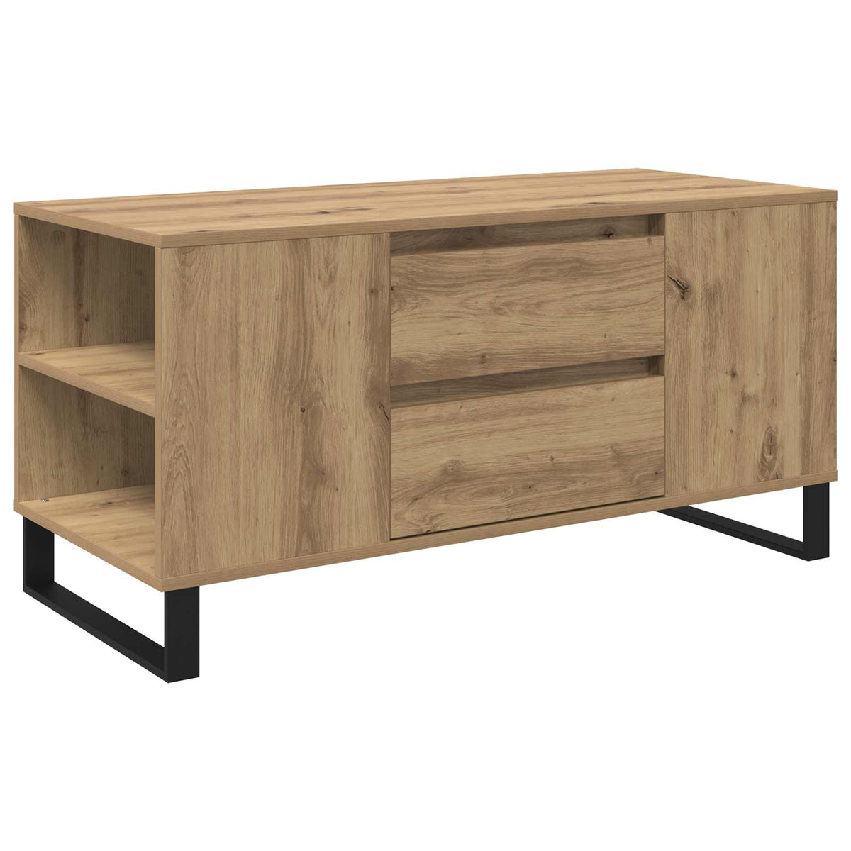 Coffee Table 102x44,5x50 cm Engineered Wood Artisan oak