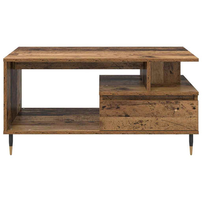 vidaXL Coffee Table Old Wood 90 x 49 x 45 cm Engineered Wood 6