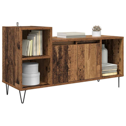 vidaXL TV Cabinet 100 x 35 x 55 cm Old Wood Engineered Wood 3