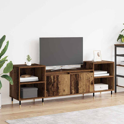 vidaXL TV Cabinet 160 x 35 x 55 cm Old Wood Engineered Wood 1