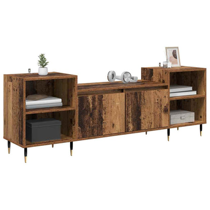 vidaXL TV Cabinet 160 x 35 x 55 cm Old Wood Engineered Wood 3