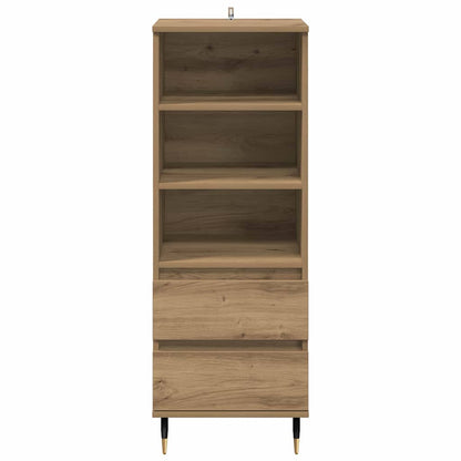 vidaXL Highboard Artisan Oak 40 x 36 x 110 cm Engineered Wood 6