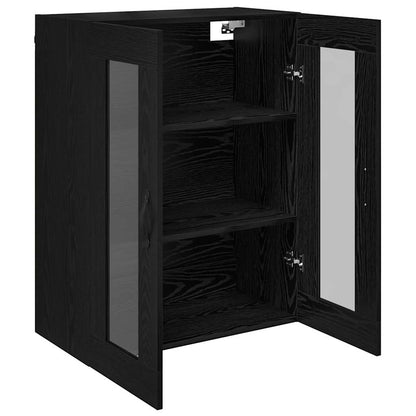 vidaXL Wall Mounted Cabinet Black Oak 69.5 x 34 x 90 cm 5