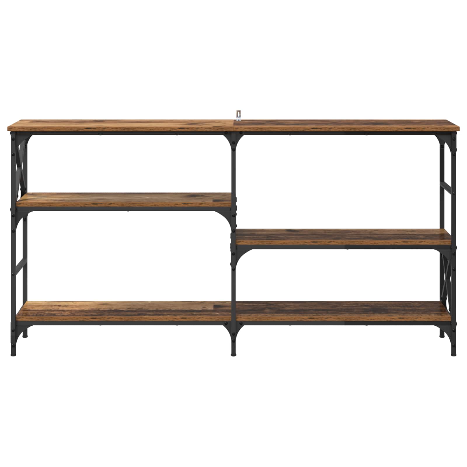 vidaXL Console Table Old Wood 150 x 29 x 76.5 cm Engineered Wood 5
