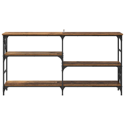 vidaXL Console Table Old Wood 150 x 29 x 76.5 cm Engineered Wood 5