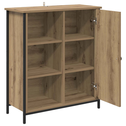 vidaXL Sideboard Artisan Oak 70 x 30 x 80 cm Engineered Wood 5