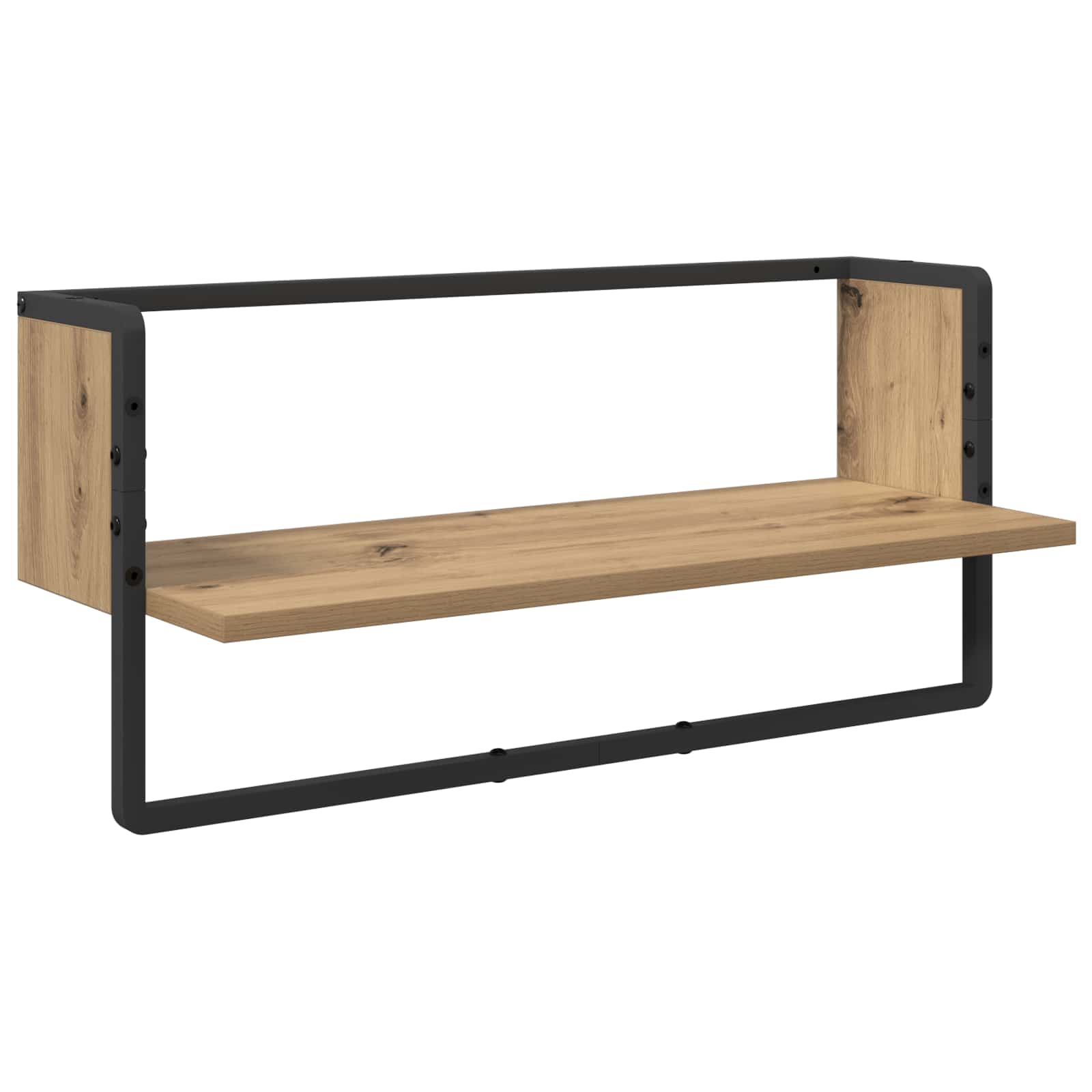 vidaXL Wall Shelf Set 6 pcs Artisan Oak 100 x 25 x 30 cm 5