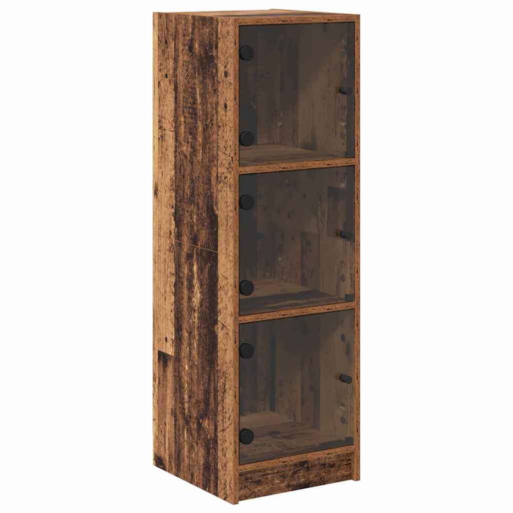 vidaXL Highboard Old Wood 35 x 37 x 109 cm Engineered Wood 2