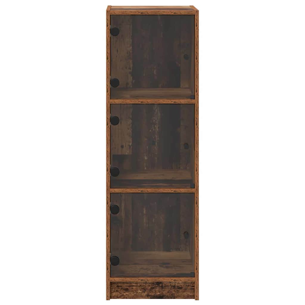 vidaXL Highboard Old Wood 35 x 37 x 109 cm Engineered Wood 6