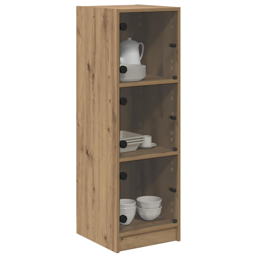 vidaXL Highboard Artisan Oak 35 x 37 x 109 cm Engineered Wood 3