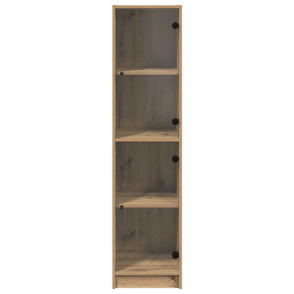 vidaXL Highboard Artisan Oak 35 x 37 x 142 cm Engineered Wood 6