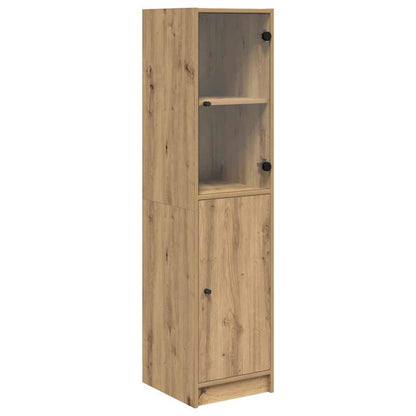 vidaXL Highboard Artisan Oak 35 x 37 x 142 cm Engineered Wood 2