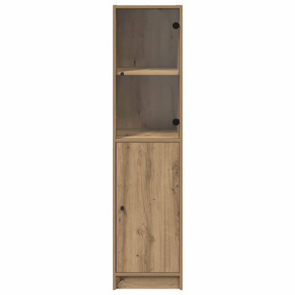 vidaXL Highboard Artisan Oak 35 x 37 x 142 cm Engineered Wood 6