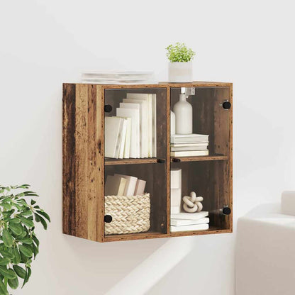 vidaXL Wall Cabinet 68 x 37 x 68.5 cm Engineered Wood Old Wood 1