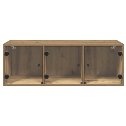 vidaXL Wall Cabinet 102 x 37 x 35 cm Engineered Wood Artisan Oak 6