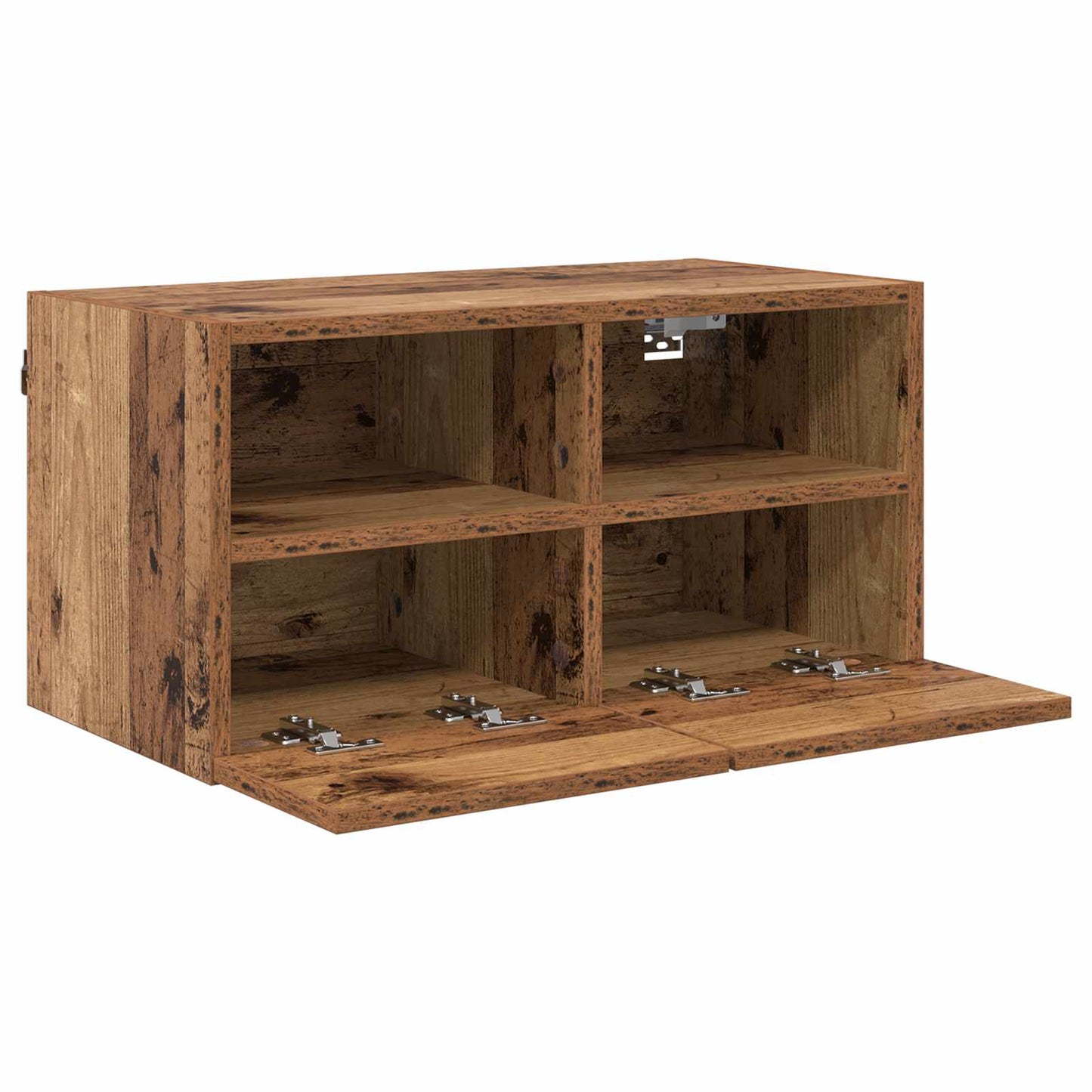 vidaXL TV Wall Cabinets 2 pcs Old Wood Engineered Wood 6