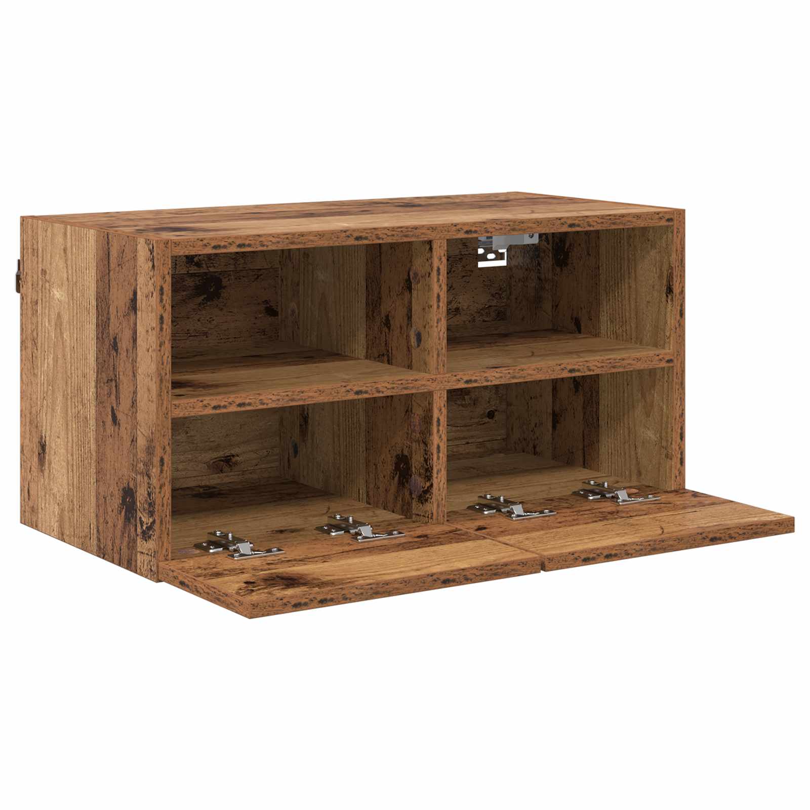 vidaXL TV Wall Cabinets 2 pcs Old Wood Engineered Wood 6