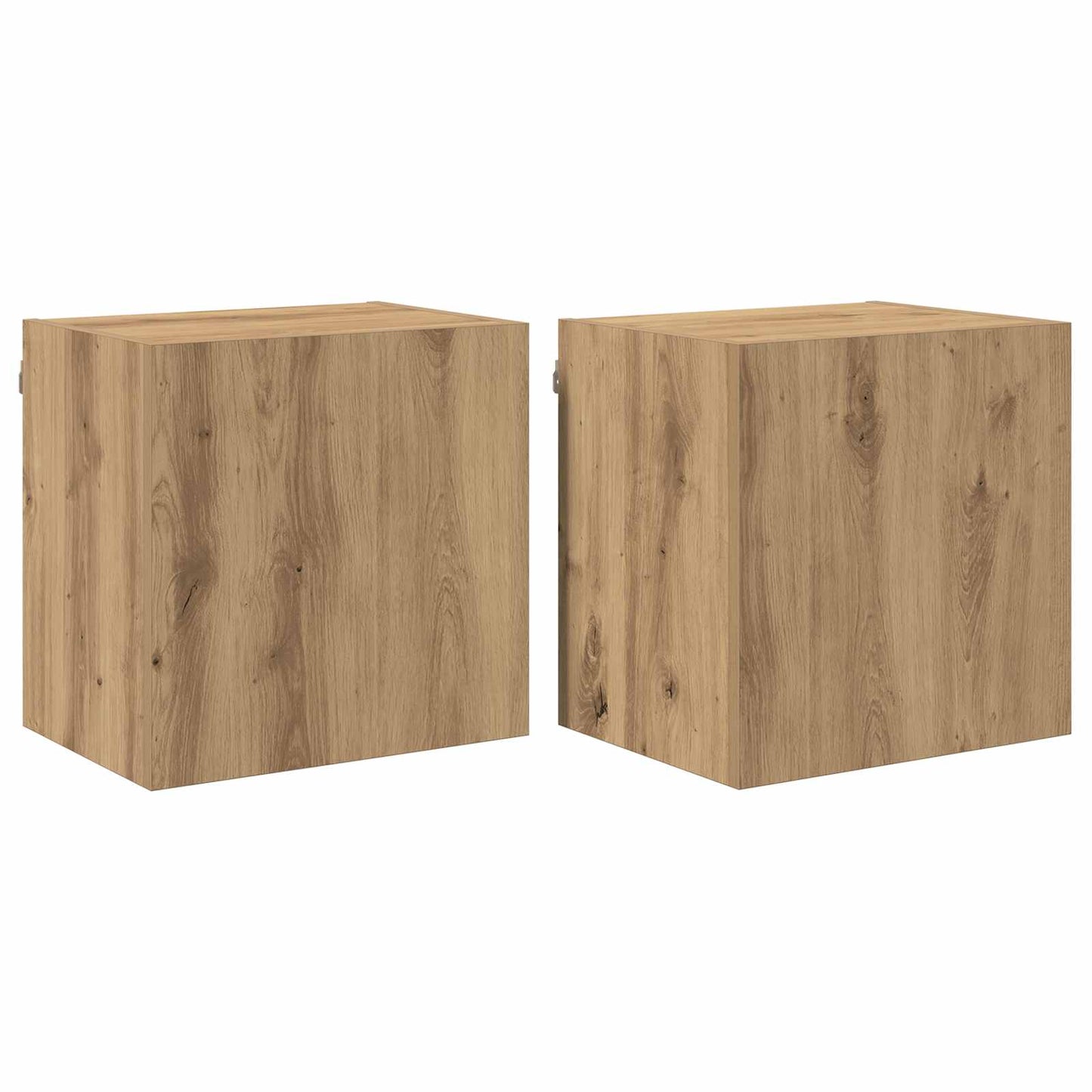 vidaXL TV Wall Cabinets 2 pcs Artisan Oak Engineered Wood 2
