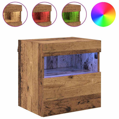 vidaXL TV Wall Cabinets 2 pcs Old Wood Engineered Wood 4