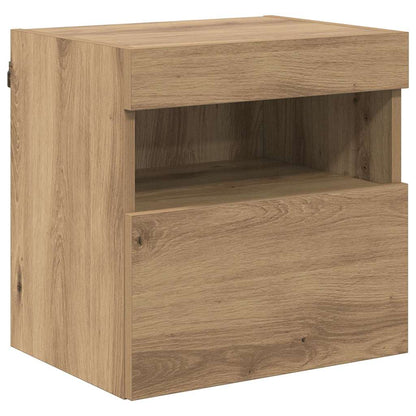 vidaXL TV Wall Cabinets 2 pcs Artisan Oak Engineered Wood 2