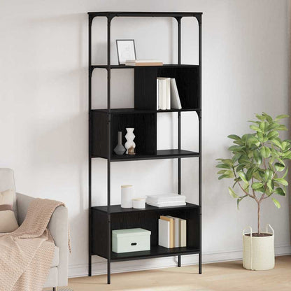 vidaXL Bookcase 5-Tier 76x33x188.5 cm Engineered Wood