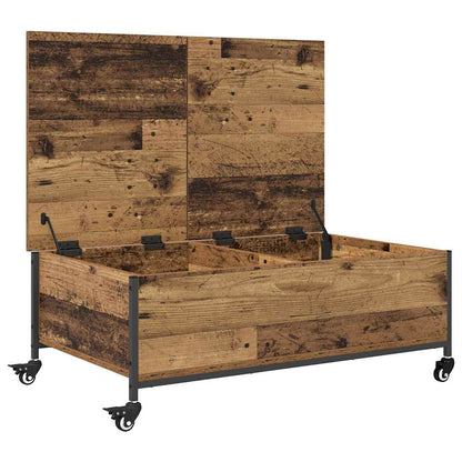 vidaXL Coffee Table Old Wood 91 x 55 x 32 cm Engineered Wood 5