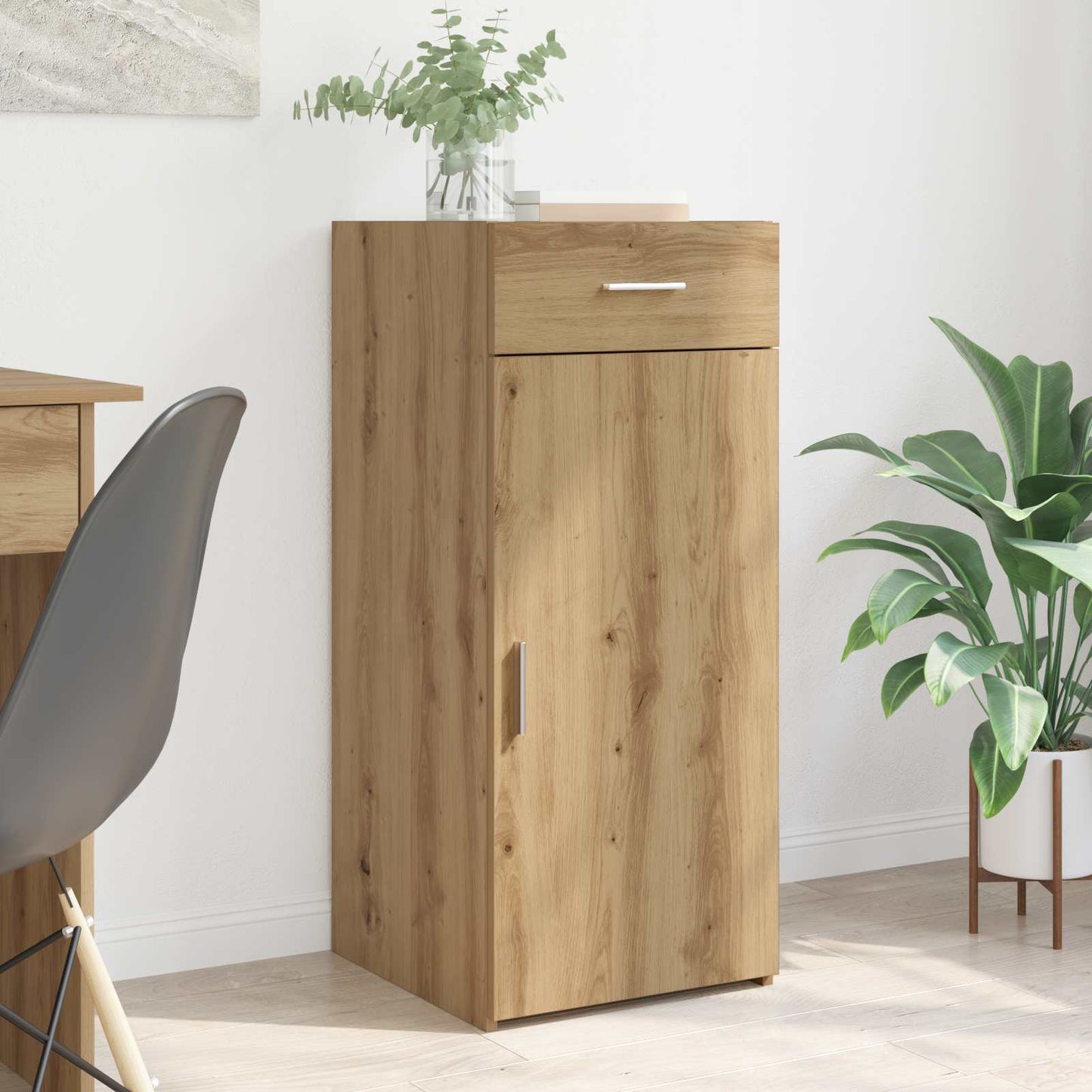 vidaXL Storage Cabinet Artisan Oak 40 x 42.5 x 93 cm Engineered Wood 1