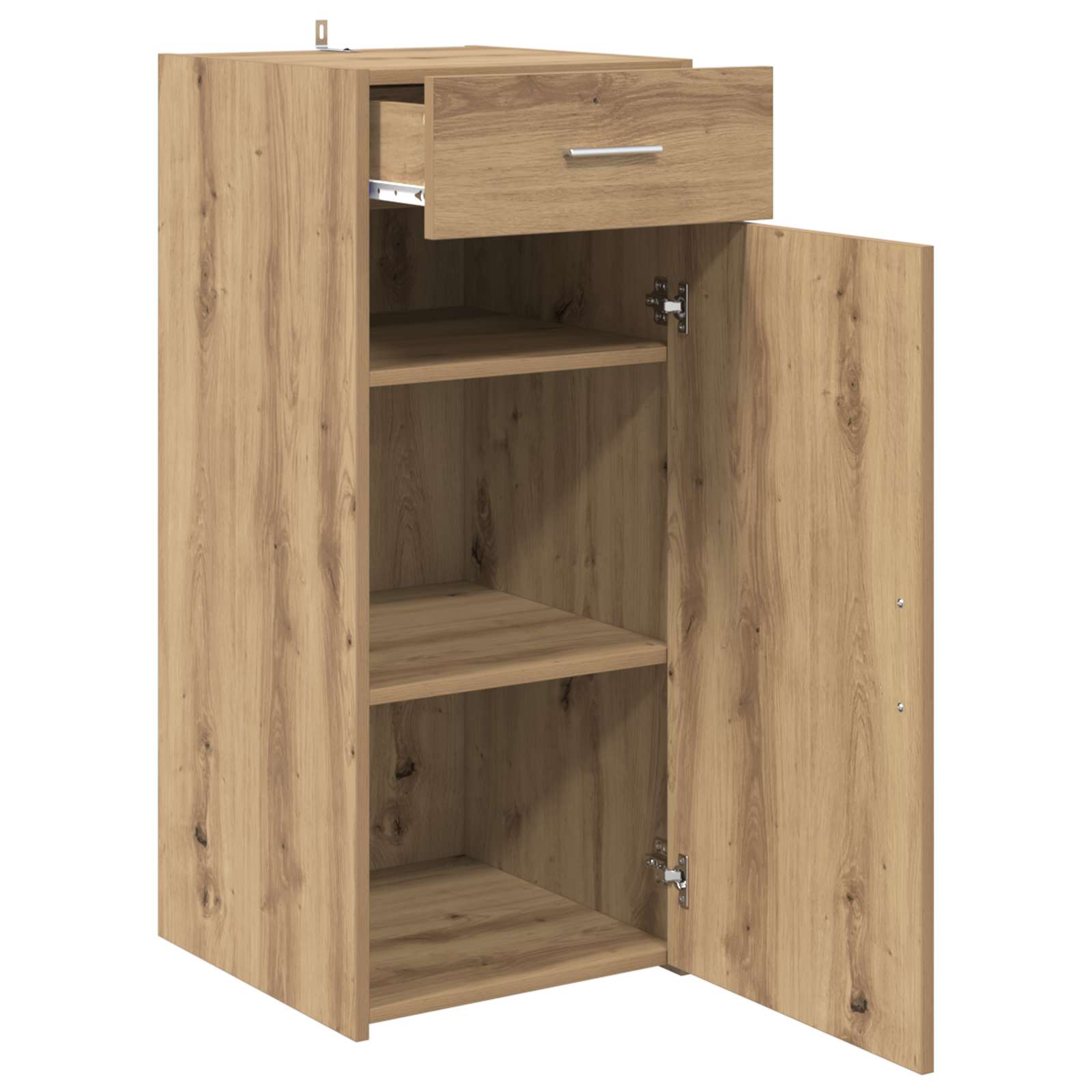 vidaXL Storage Cabinet Artisan Oak 40 x 42.5 x 93 cm Engineered Wood 5