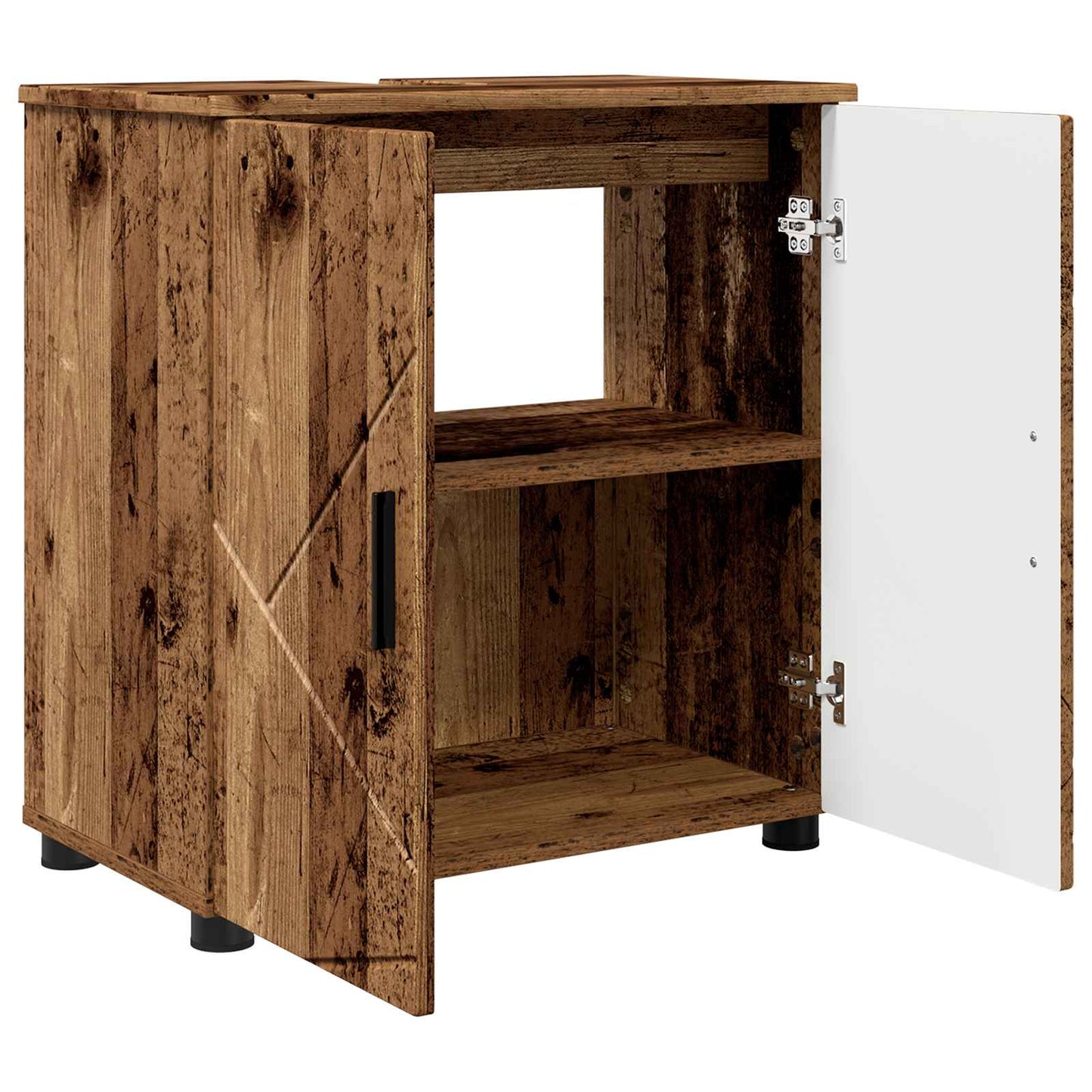 vidaXL Bathroom Cabinet Old Wood 61 x 35 x 64 cm 5