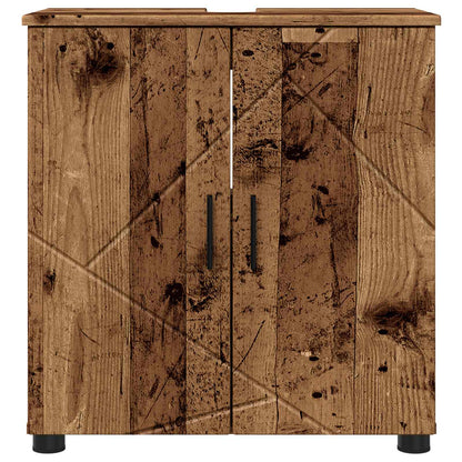 vidaXL Bathroom Cabinet Old Wood 61 x 35 x 64 cm 6