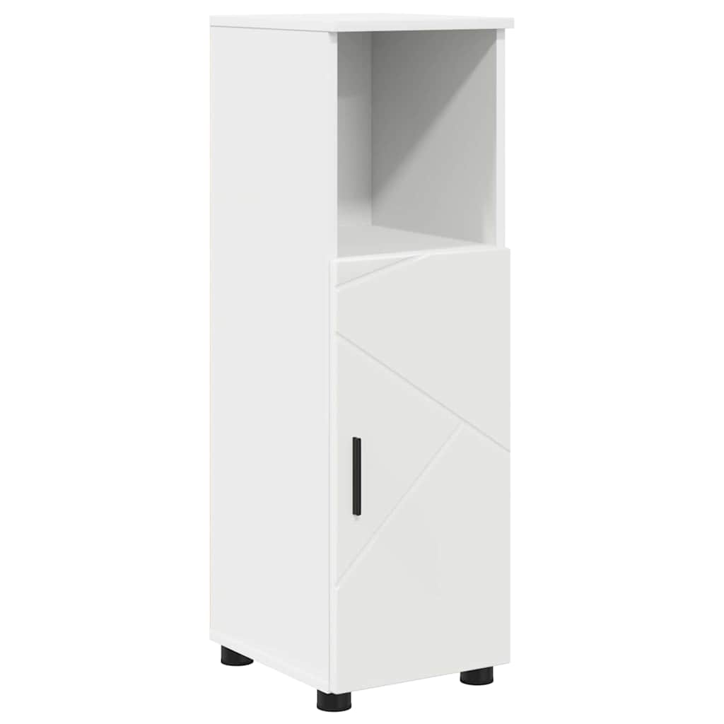vidaXL Bathroom Cabinet White 30 x 35 x 95 cm Engineered wood, Metal 2