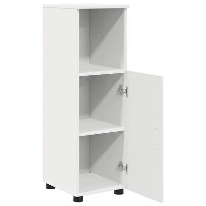 vidaXL Bathroom Cabinet White 30 x 35 x 95 cm Engineered wood, Metal 5