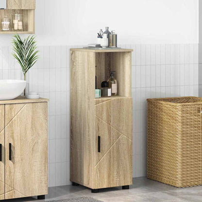 vidaXL Bathroom Cabinet Sonoma Oak 30 x 35 x 95 cm 1