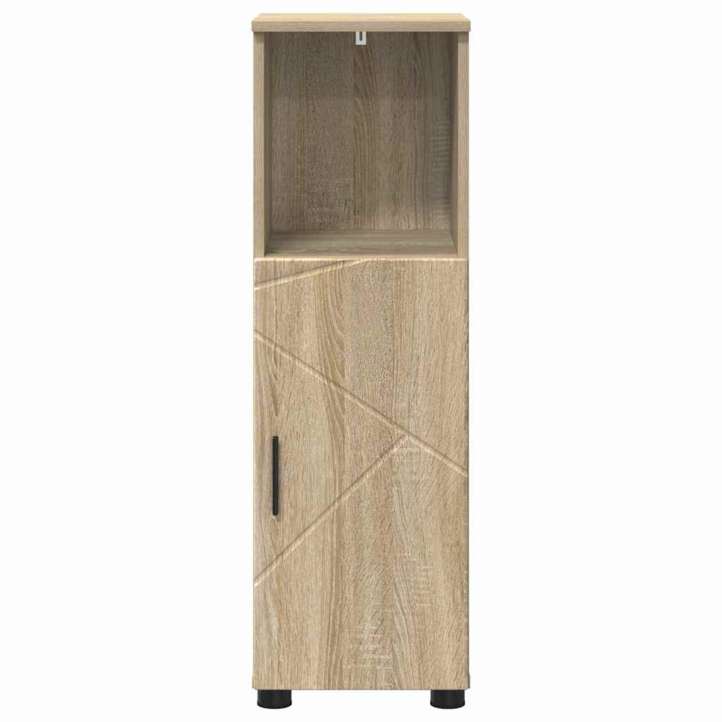 vidaXL Bathroom Cabinet Sonoma Oak 30 x 35 x 95 cm 6