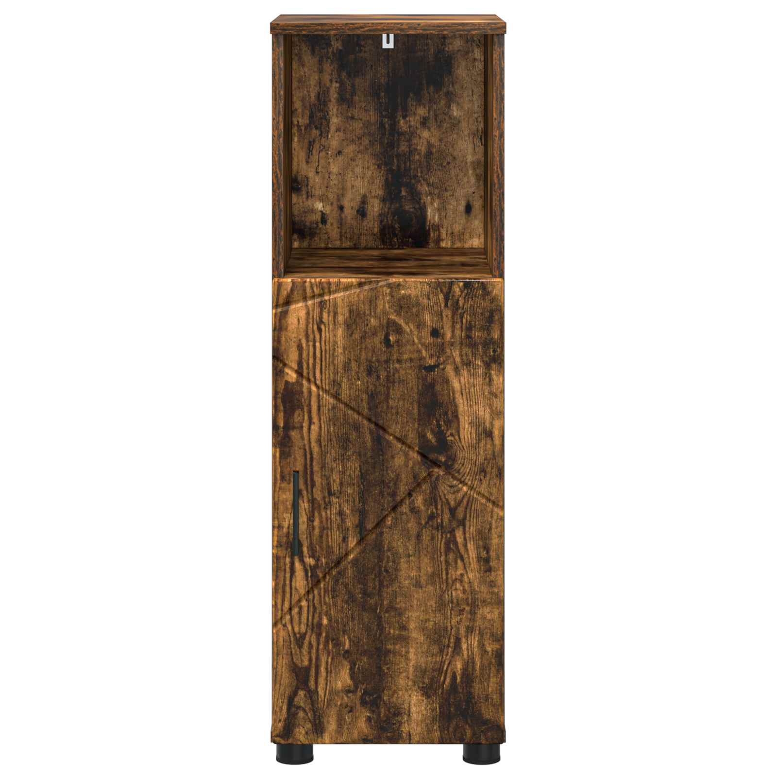 vidaXL Bathroom Cabinet Smoked Oak 30 x 35 x 95 cm 6