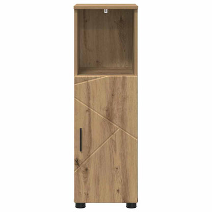 vidaXL Bathroom Cabinet Artisan Oak 30 x 35 x 95 cm 6