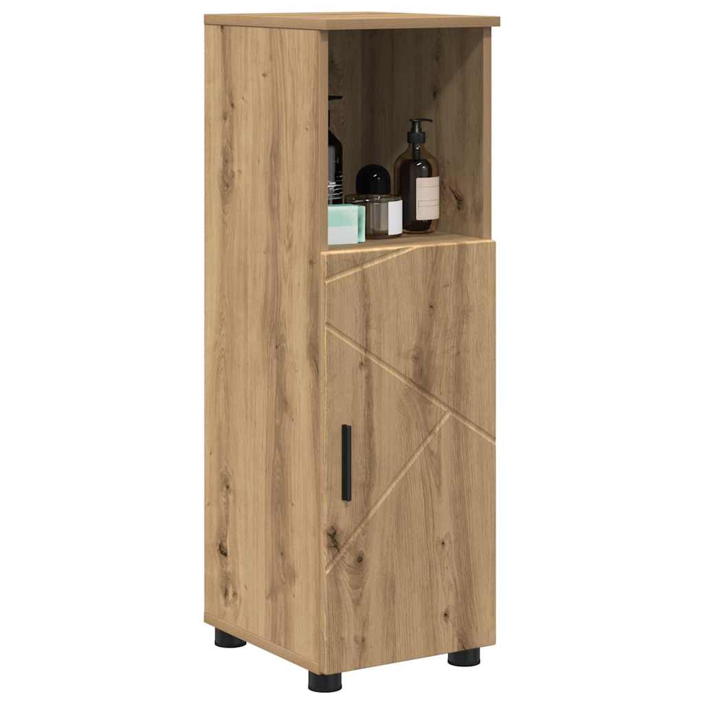 vidaXL Bathroom Cabinet Artisan Oak 30 x 35 x 95 cm 3