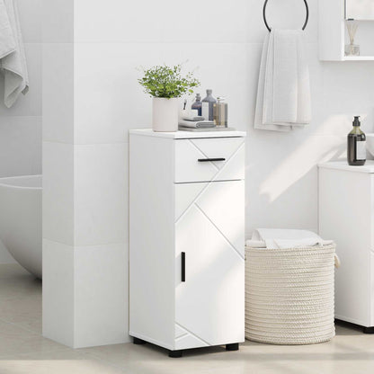 vidaXL Bathroom Cabinet White 30 x 35 x 80 cm Engineered wood, Metal 4