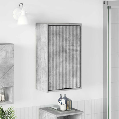 vidaXL Bathroom Cabinet Concrete Grey 39 x 23.5 x 65 cm 1