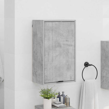 vidaXL Bathroom Cabinet Concrete Grey 39 x 23.5 x 65 cm 4