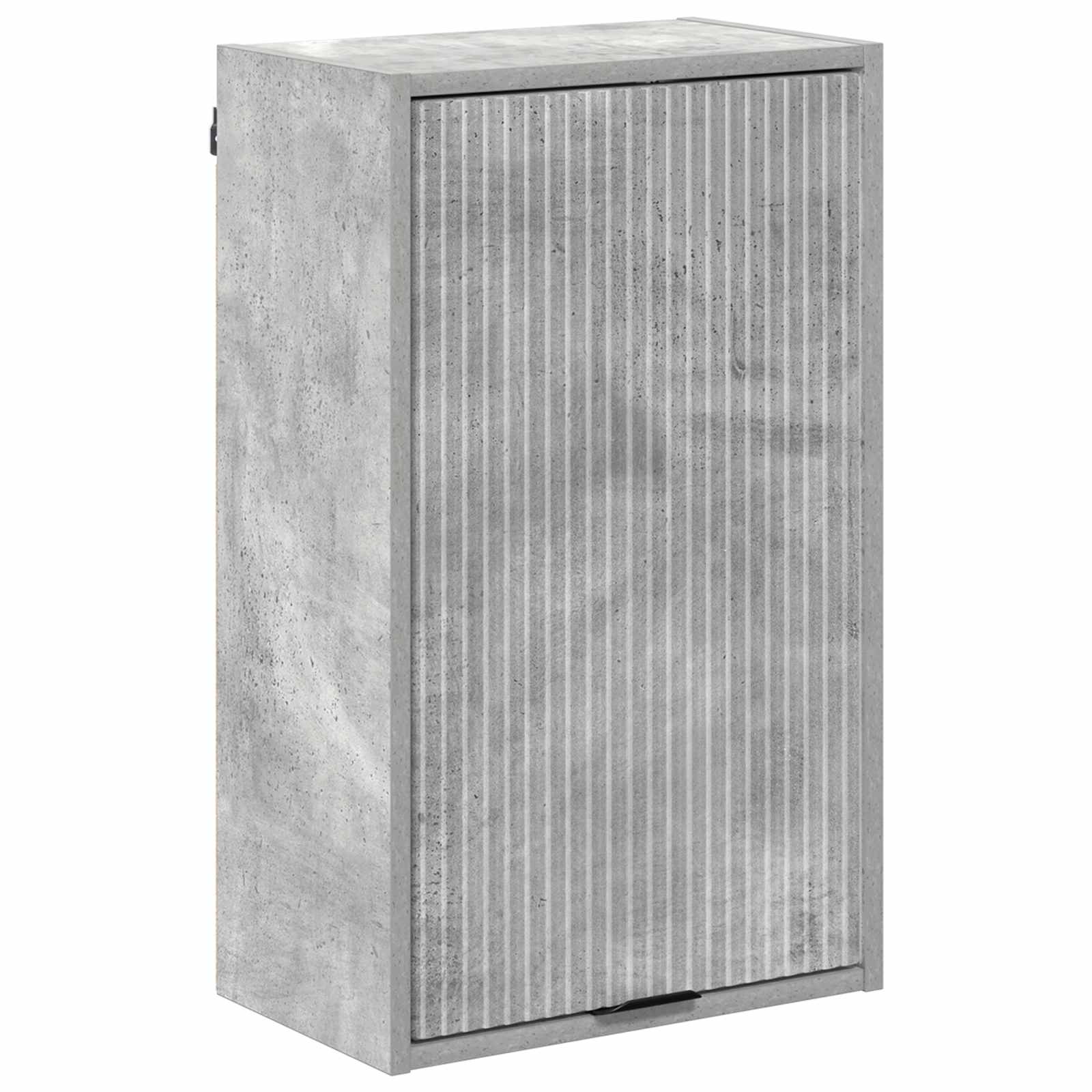 vidaXL Bathroom Cabinet Concrete Grey 39 x 23.5 x 65 cm 2